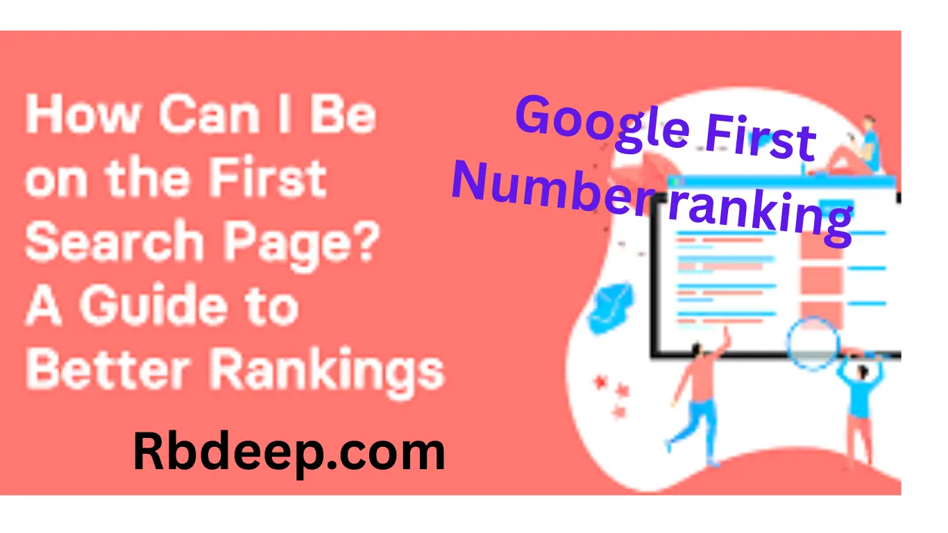 How to Google First number ranking