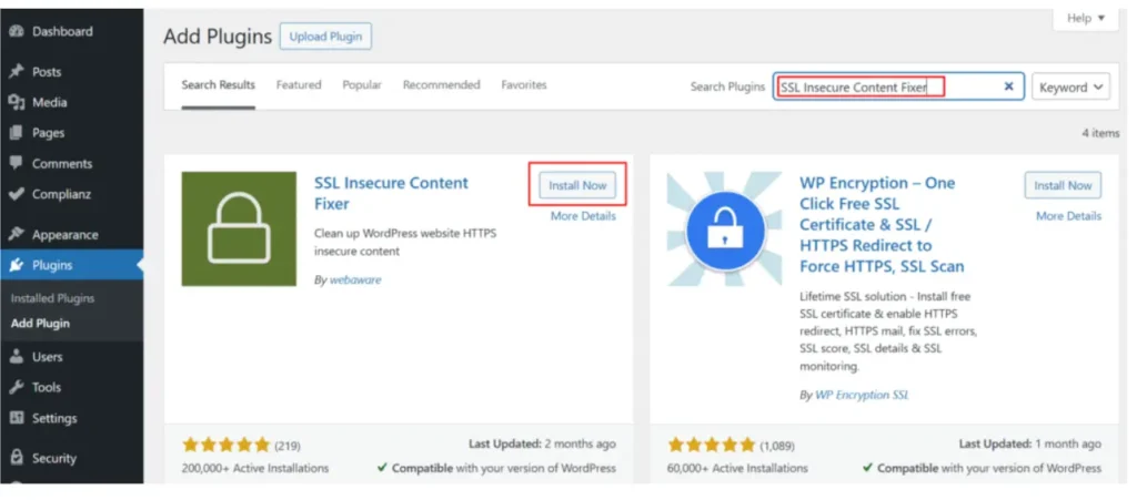 SSL certificate is valid